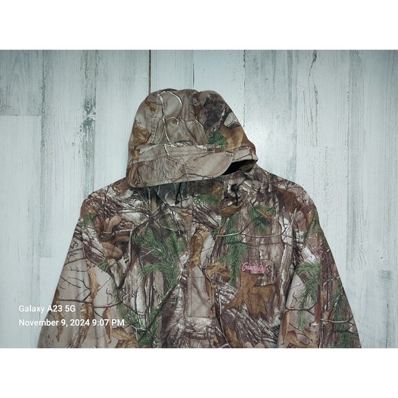 Gamehide Jacket Women's Large Realtree Camo Hooded - Picture 3 of 7